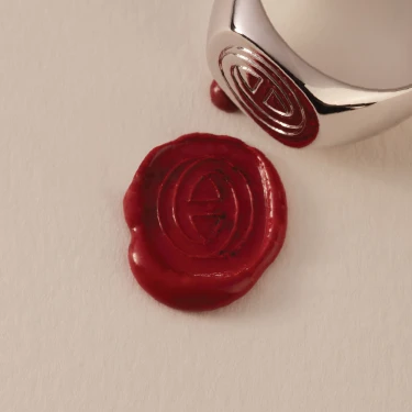 Marque Signet Ring, Large Image