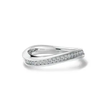 Craft Evermore Band, Narrow with Diamonds Image