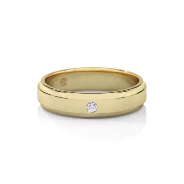 Craft Pure Horizon Band, with Diamonds Image