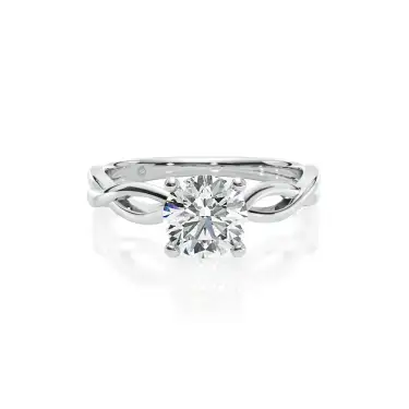 Eternal Vow Engagement Ring, Round, Platinum, 1.00 ct Image