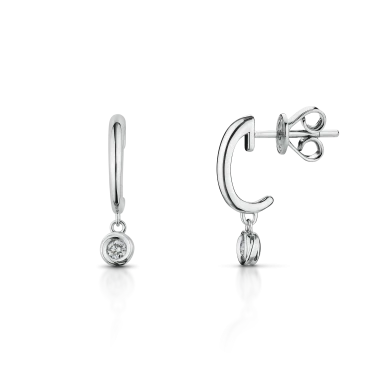 Timeless Drop Earrings, Ethereal Curve Image