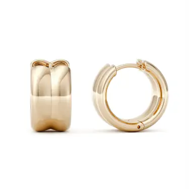 Odyssera Hoop Earrings, Small Image