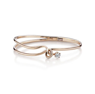 Infini Bangle with Diamond Image