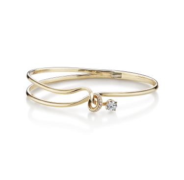 Infini Bangle with Diamond Image