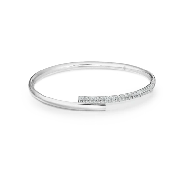 Verve Bangle,  Medium with Diamonds Image