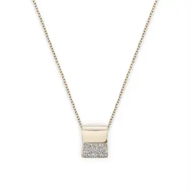 Odyssera Necklace, with Pave Diamonds Image