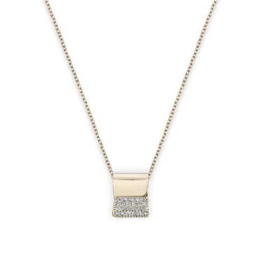Odyssera Necklace, with Pave Diamonds Image