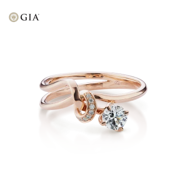 Infini Ring with diamond Image