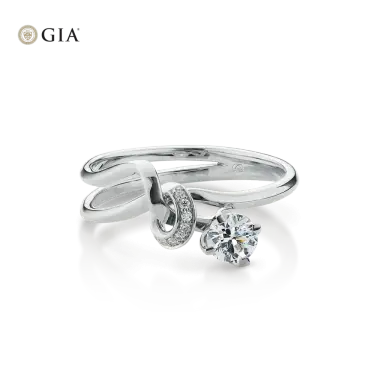 Infini Ring with diamond Image