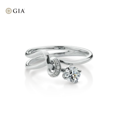Infini Ring with diamond Image