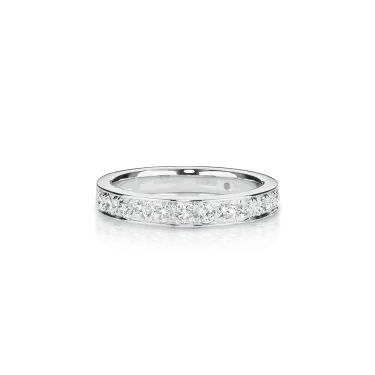 Diamond Band, Infinity Bloom, Half 4 pts. Image