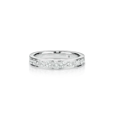 Diamond Band, Infinity Bloom, Half 4 pts. Image