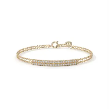 Odyssera Bracelet, with Full Diamonds Image