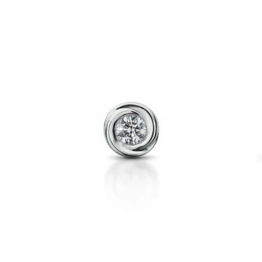 Timeless Single Stud Earring, Ethereal Curve Image