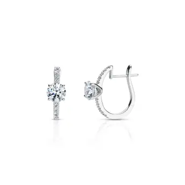 Timeless Hoop Earrings, Sole Radiance Image
