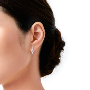 Timeless Hoop Earrings, Sole Radiance Image