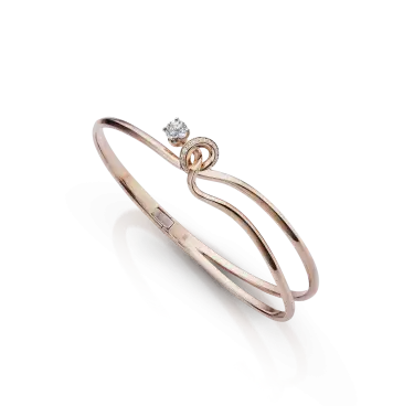 Infini Bangle with Diamond Image