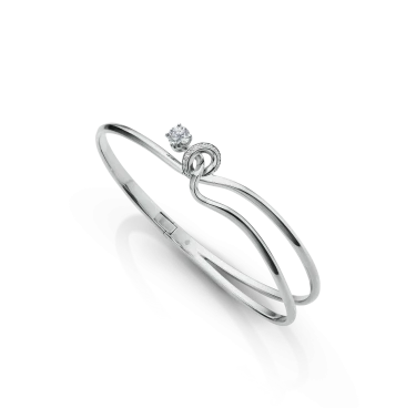 Infini Bangle with Diamond Image