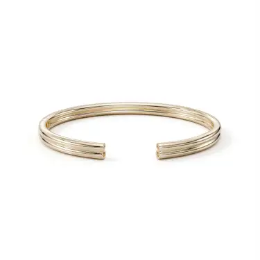 Odyssera Bangle, Narrow with Diamonds Image