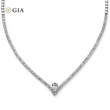 Eternal Pear Necklace Image