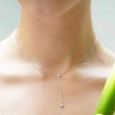 Timeless Necklace, Ethereal Curve Gemini Image