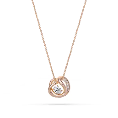 Infini Knot Necklace, Classic Image