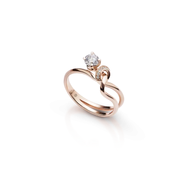 Infini Ring with diamond Image
