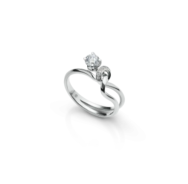 Infini Ring with diamond Image