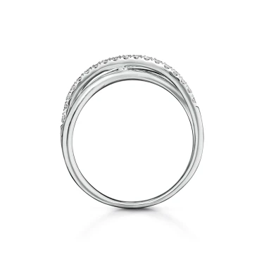 Timeless Ring, Shimmering Cross Image