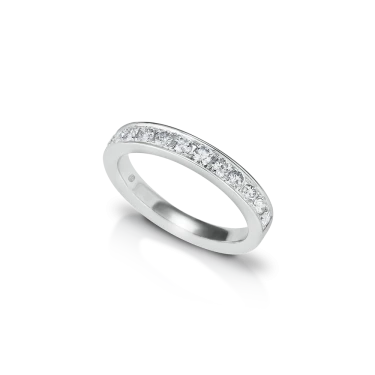 Diamond Band, Infinity Bloom, Half 4 pts. Image