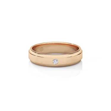 Craft Pure Horizon Band, with Diamonds Image