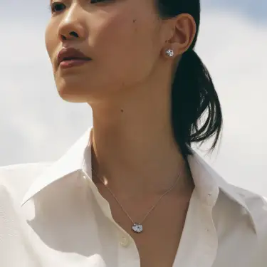 Wave Whisper Frost Earrings Image