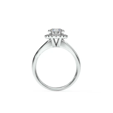 Forever Yours Engagement Ring with Halo Image