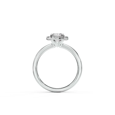 Prema Ananta Engagement Ring, Round with Halo Image