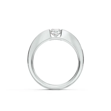Prema Ananta Men's Engagement Ring, Princess Image